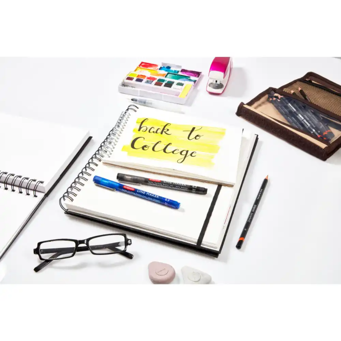 Derwent Lápices de Grafito Caja Metálica 12 Unidades Durezas Surtidas 4