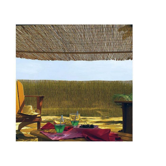 Valla de Jardín EDM 75816 Marrón Bambú 1 x 5 m 4 Valla de Jardín EDM 75816 Marrón Bambú 1 x 5 m 4