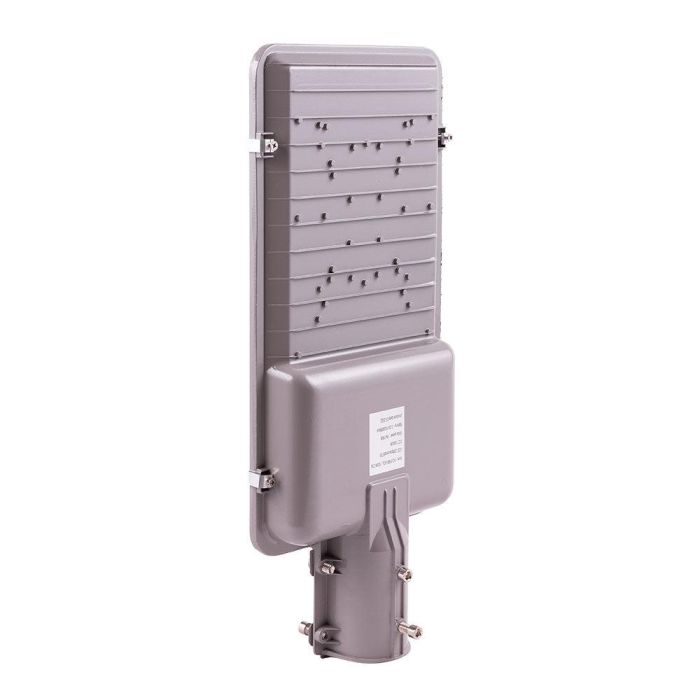 Farola LED Solar HO-FAR-SOL-100W-CW 100W con Mando a Distancia, Regulable, Sensor Crepuscular IP65 y Luz Blanca Fría 6000K para Calle, Jardín y Exterior 4