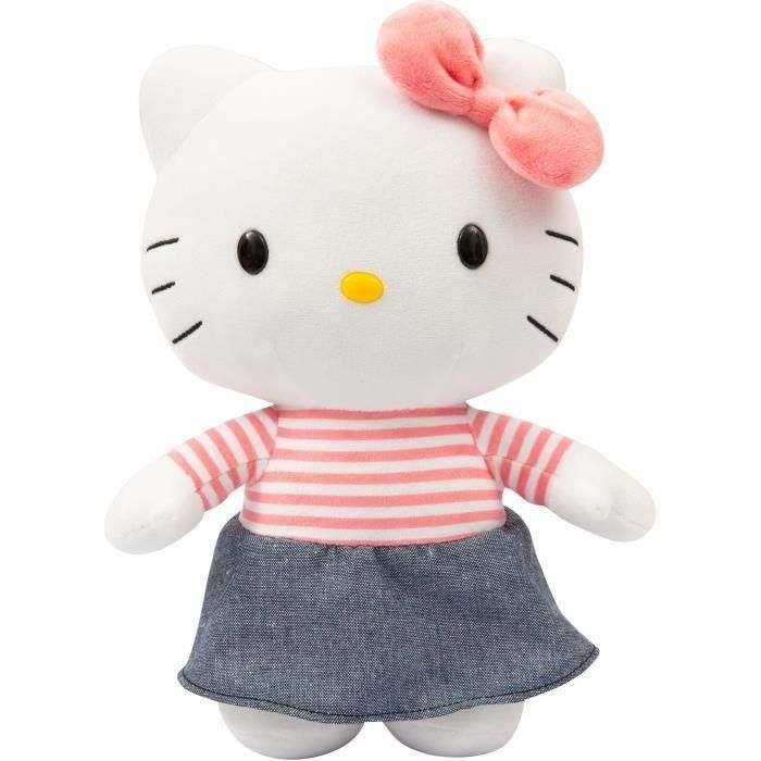 Peluche - GPTOYS - HELLO KITTY - HKT131 - Modelo vestido vaquero - 30 cm - A partir de 3 años 2 Peluche - GPTOYS - HELLO KITTY - HKT131 - Modelo vestido vaquero - 30 cm - A partir de 3 años 2