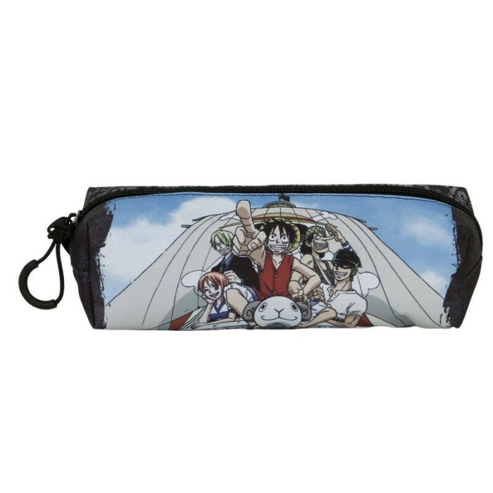 Estuche Portatodo Cuadrado FAN 2.0 Pirates One Piece Azul 0 Estuche Portatodo Cuadrado FAN 2.0 Pirates One Piece Azul 0