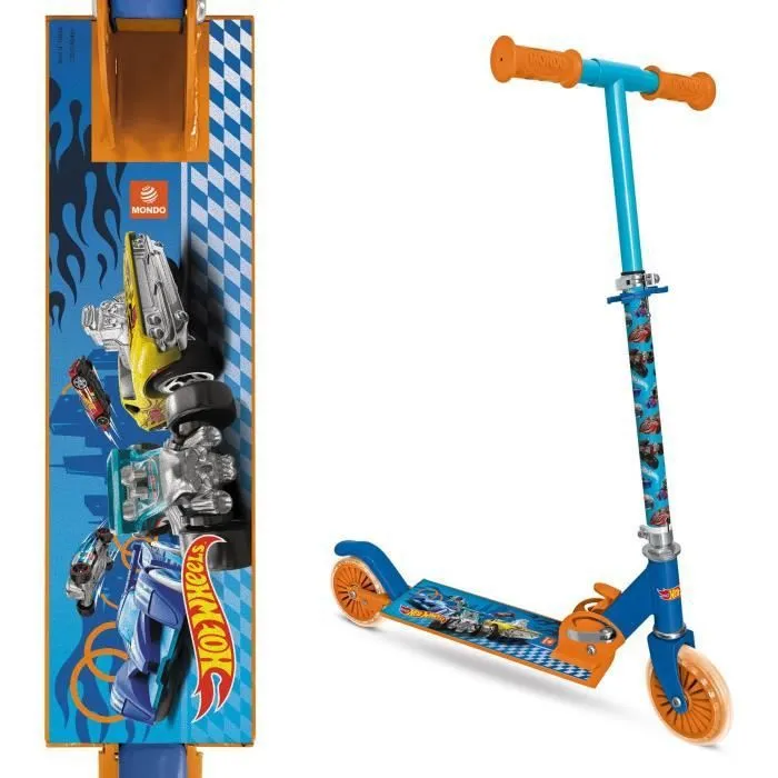 Mondo Patinete 2 Ruedas Hot Wheels Plegable Metal Ideal para Conducción Segura 3 Mondo Patinete 2 Ruedas Hot Wheels Plegable Metal Ideal para Conducción Segura 3