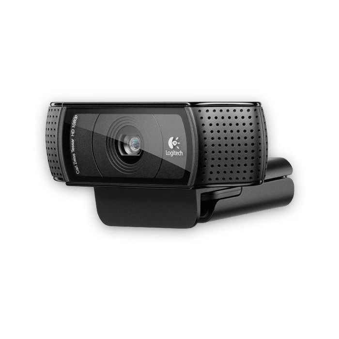 Logitech C920 Webcam - Full HD 1080p 1920 x 1080, H.264, Autofocus, Óptica Carl Zeiss, Audio Estéreo 2