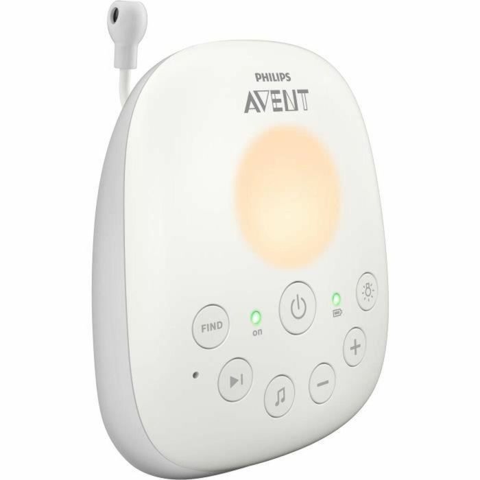 Philips Avent SCD713/26 Monitor de Bebé Digital DECT con Audio, Pantalla LCD, Sensor de Temperatura y Luz Nocturna - Blanco 4 Philips Avent SCD713/26 Monitor de Bebé Digital DECT con Audio, Pantalla LCD, Sensor de Temperatura y Luz Nocturna - Blanco 4