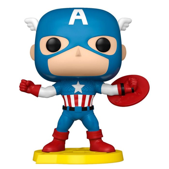 Figura POP Comic Cover Marvel Los Vengadores Avengers Capitan America Exclusive 1 Figura POP Comic Cover Marvel Los Vengadores Avengers Capitan America Exclusive 1