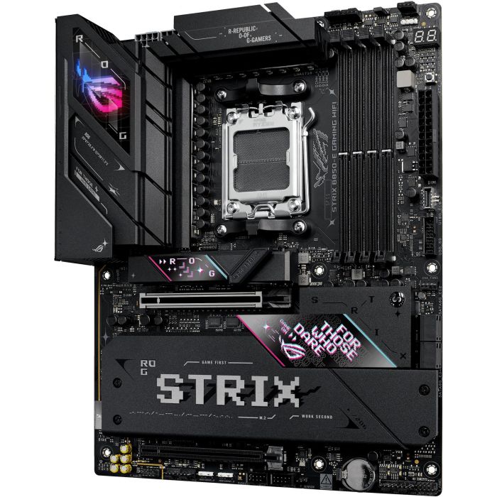 ASUS ROG STRIX B850-E Gaming WiFi Placa Base AM5 DDR5 WiFi 7 para AMD Ryzen 7000/8000/9000 Series 8