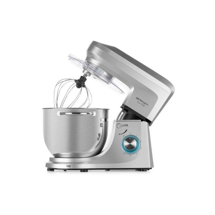 Orbegozo Batidora Amasadora AM 8000 17756 ORB 1800W Batidora con Bol de Acero Inoxidable de 7L Movimiento Planetario 6 Velocidades + Pulse 2