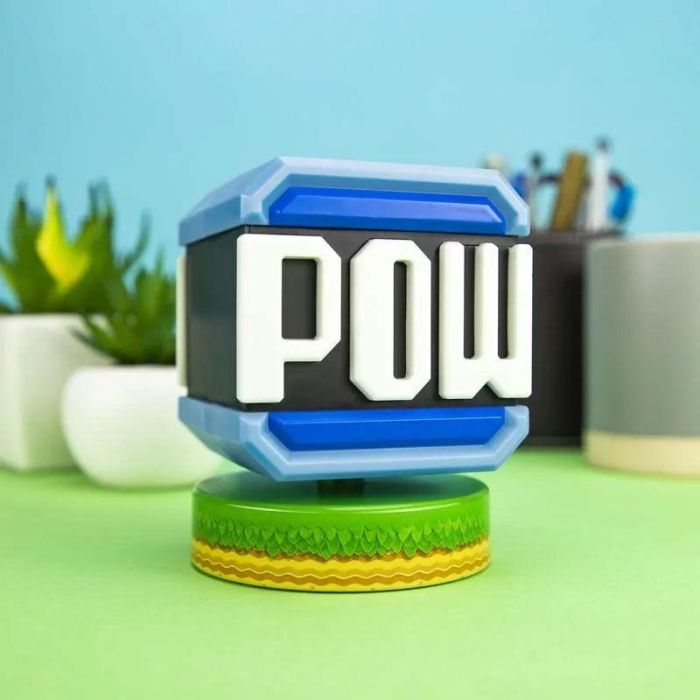 Lampara Icon POW Super Mario 1 Lampara Icon POW Super Mario 1