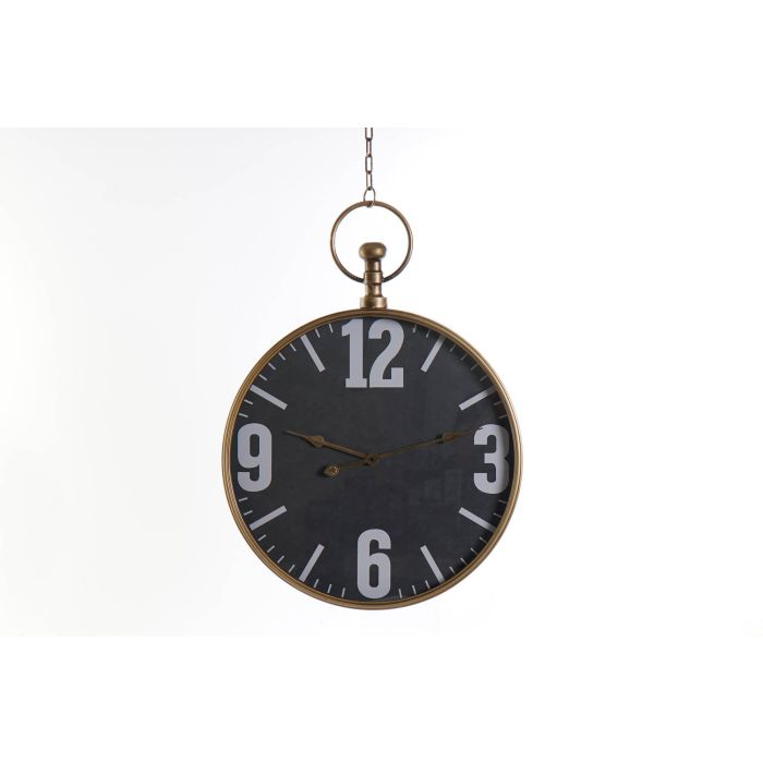 Reloj Vintage DKD Home Decor Negro Dorado 6.5 x 80 x 60 cm Reloj Vintage DKD Home Decor Negro Dorado 6.5 x 80 x 60 cm