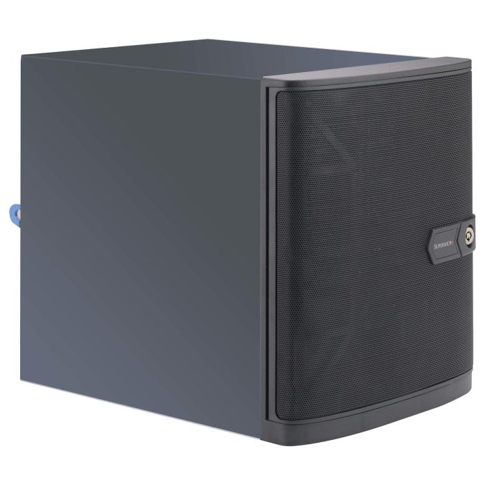 Super Micro CSE-721TQ-350B2 Servidor Mini Tower Negro 350W 80 PLUS Gold Soporte 6 HDDs