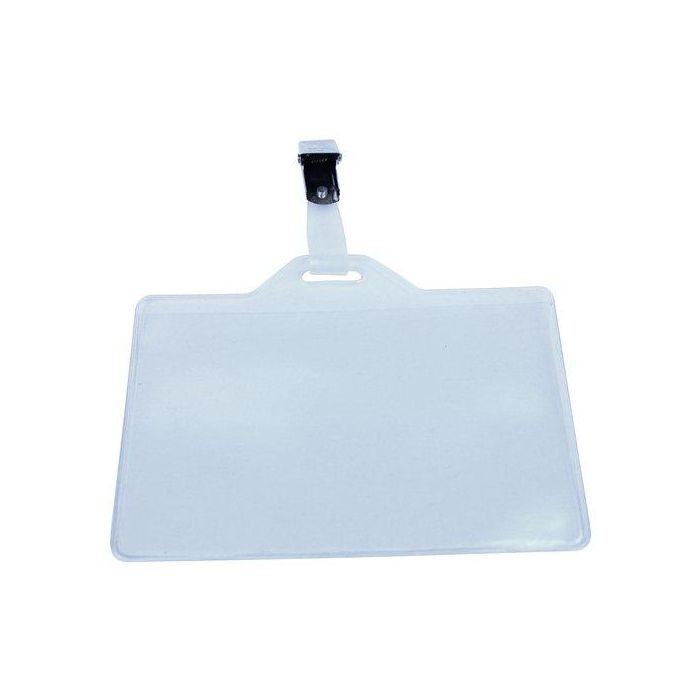 Funda Distintivo Iberplas Pvc 70X106 Con Pinza Apaisado (Piel Naranja 200Μ) Paquete De 100