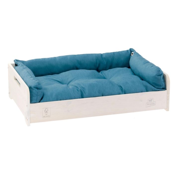 Ferplast Cama Madera Hall S 67x43x17 cm