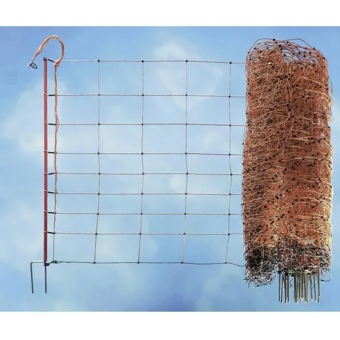 Kerbl Red para Ovejas Ovinete Electrificable - 14 Postes - Alto 90cm - Largo 50m Kerbl Red para Ovejas Ovinete Electrificable - 14 Postes - Alto 90cm - Largo 50m