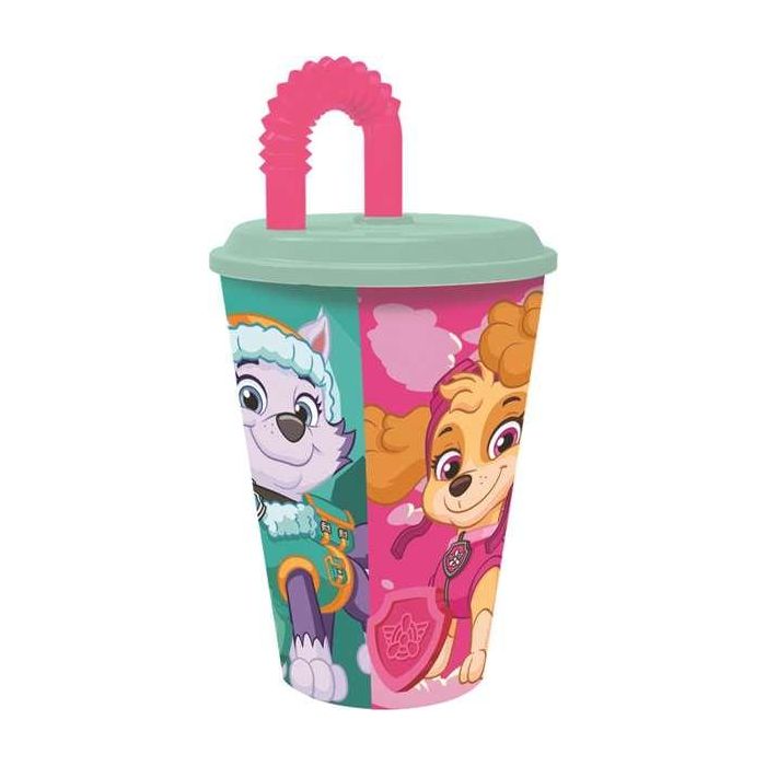 Vaso caña easy paw patrol girl superpowers 430 ml Vaso caña easy paw patrol girl superpowers 430 ml