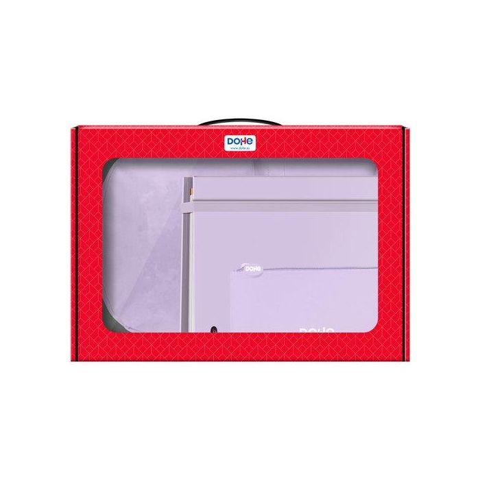 Maletin Regalo Dohe Serenity (Mochila + Carpebloc + Portatodo Triple) Morado