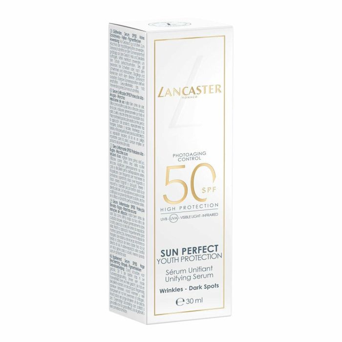 Lancaster SUN PERFECT Sérum Unificador SPF50 30 ml - Protección Solar Antiedad, Hidratación y Uniformidad 1 Lancaster SUN PERFECT Sérum Unificador SPF50 30 ml - Protección Solar Antiedad, Hidratación y Uniformidad 1
