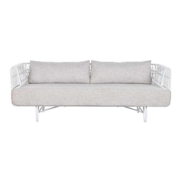 Sofa Urban DKD Home Decor Blanco Beige 66 x 66 x 180 cm 1