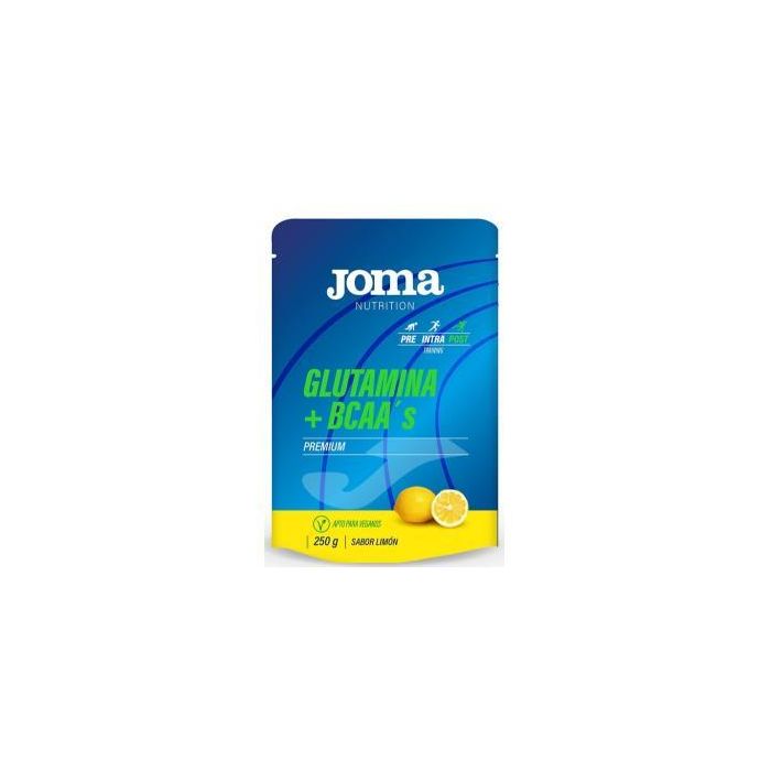 Glutamina + BCAA's con Sabor Limón 250 gramos