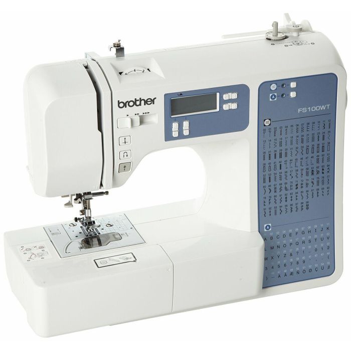 Brother FS100WT Máquina de coser electrónica con 100 puntadas, Pantalla LCD, Enhebrador automático y Brazo libre 5 Brother FS100WT Máquina de coser electrónica con 100 puntadas, Pantalla LCD, Enhebrador automático y Brazo libre 5