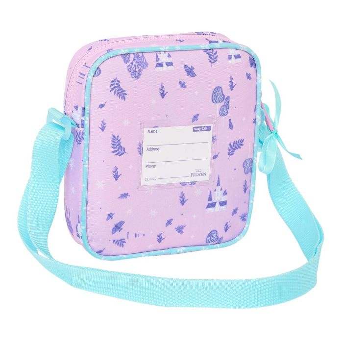 Bolso Bandolera Frozen Cool days Violeta Azul cielo 16 x 18 x 4 cm 1 Bolso Bandolera Frozen Cool days Violeta Azul cielo 16 x 18 x 4 cm 1