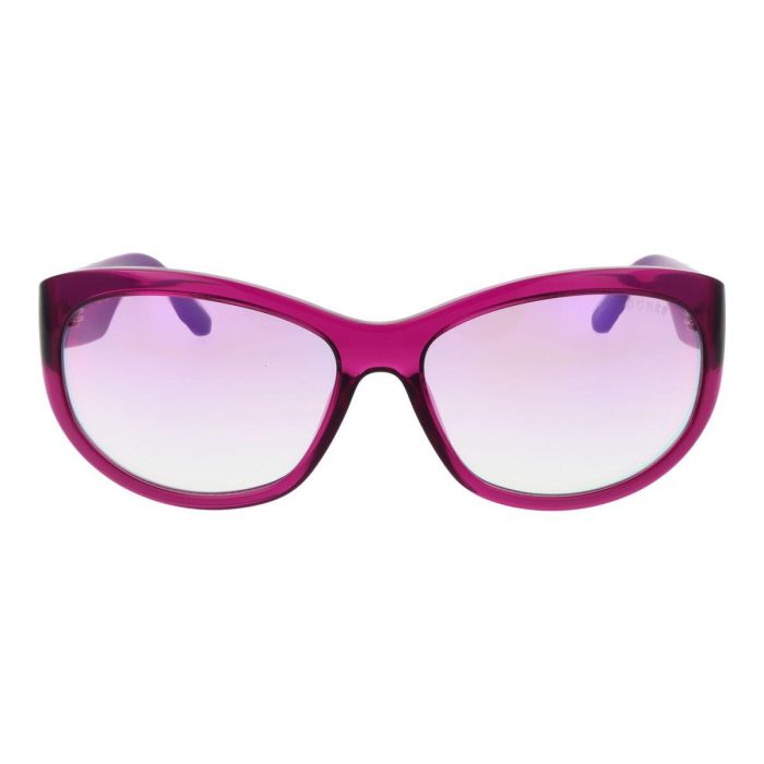 Guess GU00131 81Z Gafas de Sol Redondas moradas para Mujer 60mm con Montura Inyectada, Ideal para un Estilo Elegante y Atractivo 2