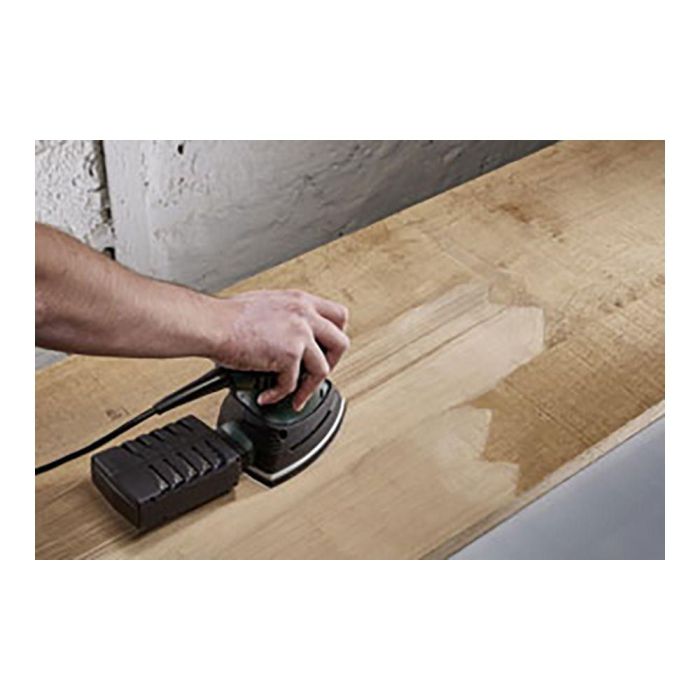 Wolfcraft Hoja Abrasiva Adhesiva 1811000 para Madera/Metal, Grano 40, Pack 10 Unidades 1