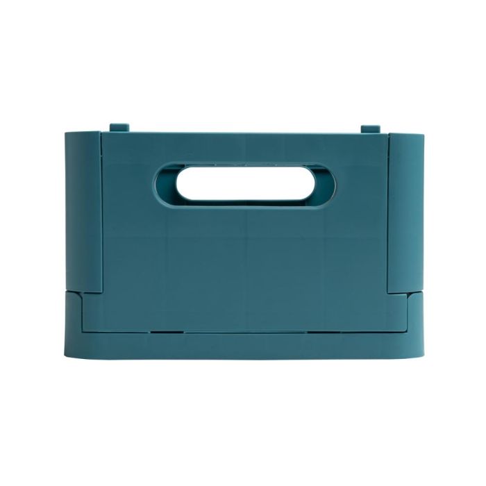 Caja Plegable Exacompta Midi Skandi Polipropileno Reciclado Color Azul Pacifico 276x188x120 mm 2