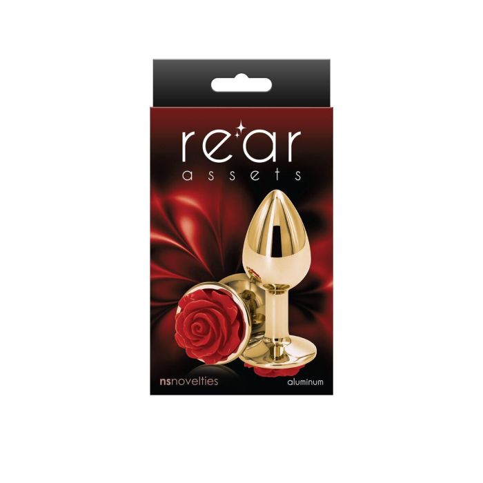 Plug Anal NS Novelties Rear Assets Rojo 1