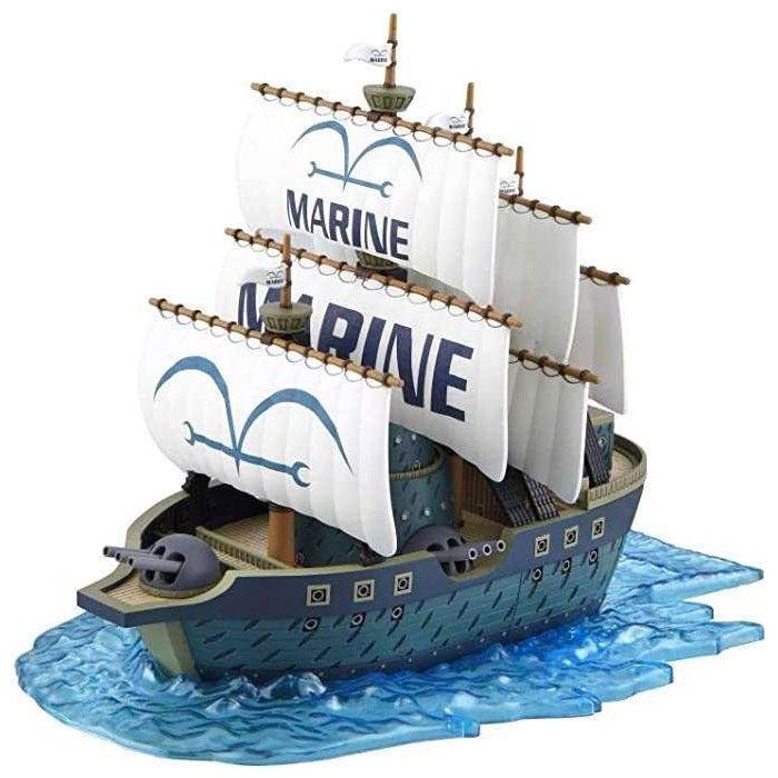 BANDAI HOBBY Model Kit Marine Ship One Piece 15cm - No necesita pegamento ni pintura