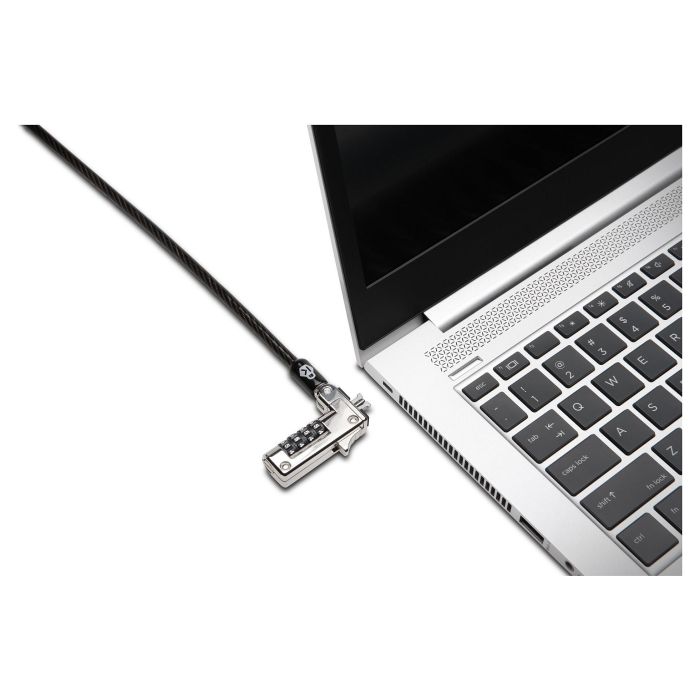 Kensington Candado NanoSaver Slim Kombinationsschloss para Portátil, Combinación Restablecible, Negro, 1.8m 4