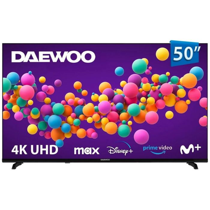 Smart TV Daewoo 50DM56UV 50" 4K Ultra HD LED HDR10 Ultra HD 4K WiFi Direct-LED 0 Smart TV Daewoo 50DM56UV 50" 4K Ultra HD LED HDR10 Ultra HD 4K WiFi Direct-LED 0