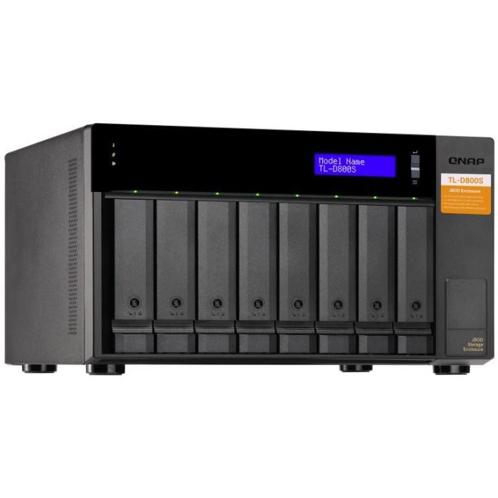 QNAP TL-D800S 8-bay Desktop SATA JBOD Expansion Unit 5