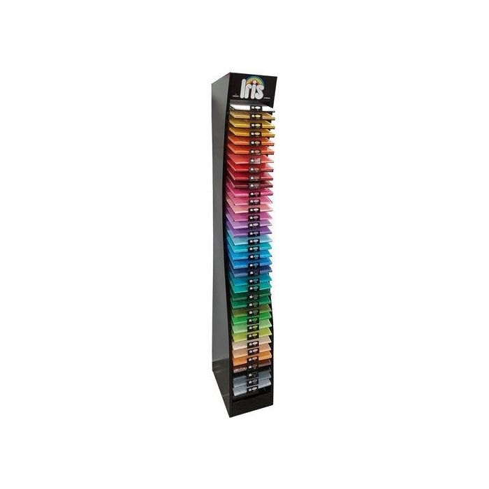 Iris Expositor Cartulina 36 Bandejas A4 Incluye Pack A, B Y C