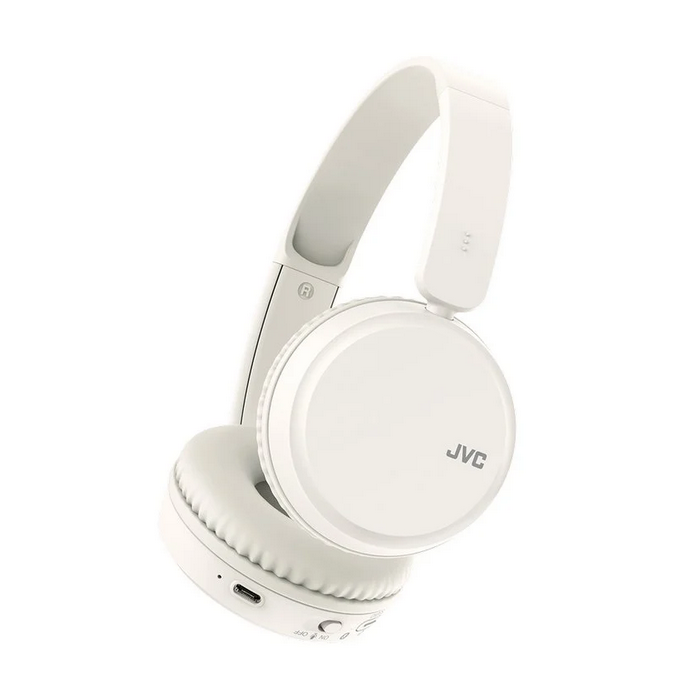 JVC HA-S36W-W-U Auriculares Inalámbricos On-Ear con Micrófono Bluetooth 5.2 Multipunto 35h Batería Graves Profundos Plegables Blancos 1