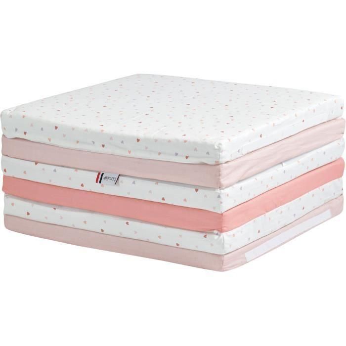 Tineo TIN3275055959727 Maxi Malin Mon Cœur – Alfombra de Juego 5 en 1, Multifunción Escalable 1