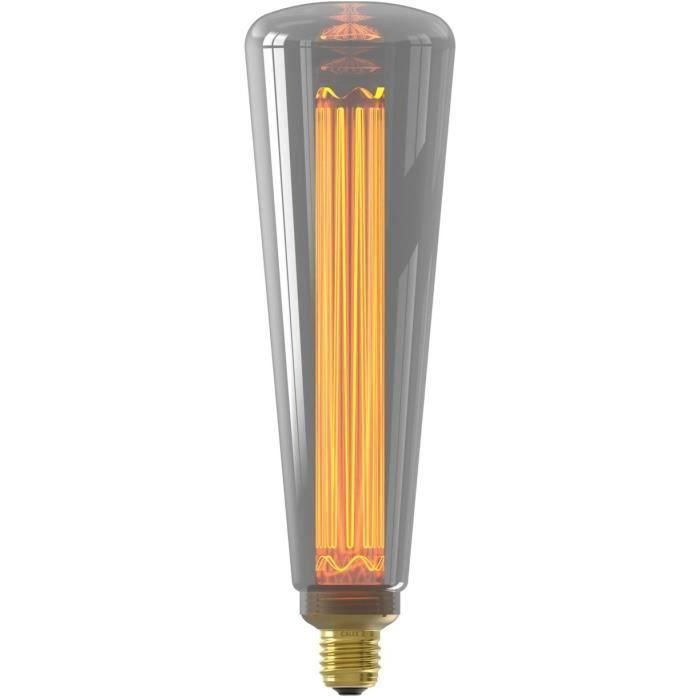 Bombilla LED E27 - CALEX - ROYAL KINNA - 3,5 W - 60 lm - 2000 K - Intensidad variable - Titanio Bombilla LED E27 - CALEX - ROYAL KINNA - 3,5 W - 60 lm - 2000 K - Intensidad variable - Titanio