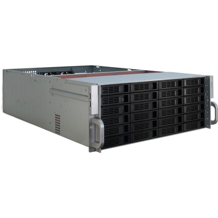 Inter-Tech 4U-4424 - Rack - Server - Metall - Schwarz - Silber - ATX.EATX.EEB.Mini-ITX.uATX - 4U 1 Inter-Tech 4U-4424 - Rack - Server - Metall - Schwarz - Silber - ATX.EATX.EEB.Mini-ITX.uATX - 4U 1