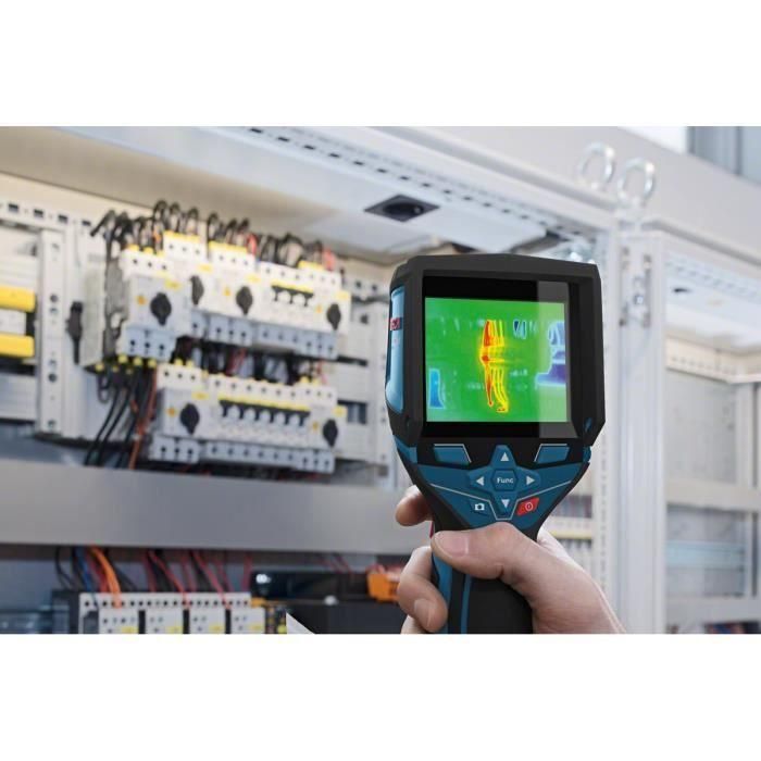 Bosch Professional GTC 400 C L-Boxx Cámara térmica con superposición de imágenes reales (19.200 px) y conexión a app Measuring Master 5 Bosch Professional GTC 400 C L-Boxx Cámara térmica con superposición de imágenes reales (19.200 px) y conexión a app Measuring Master 5
