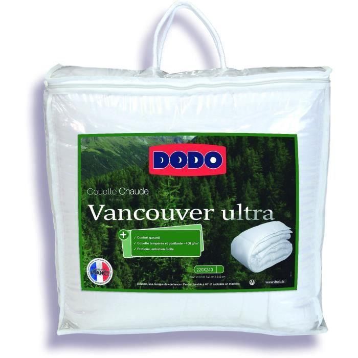 Vancouver Ultra Vancouver Vivet - 220 x 240 cm - 300gr/m² - blanco - dodo Vancouver Ultra Vancouver Vivet - 220 x 240 cm - 300gr/m² - blanco - dodo
