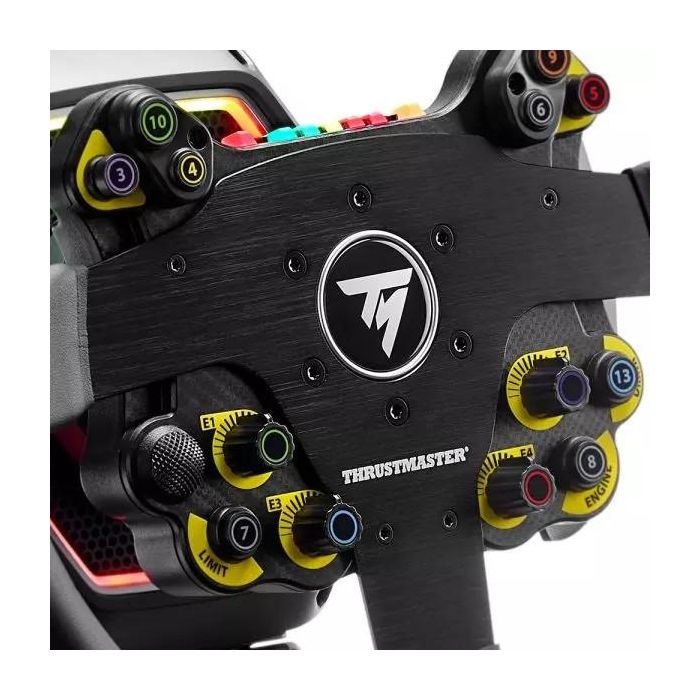 Thrustmaster Evo Racing 32R Leather Negro/Amarillo - Volante Gaming para PC, PS4, PS5, Xbox, Xbox One - Ref. 4060318 6
