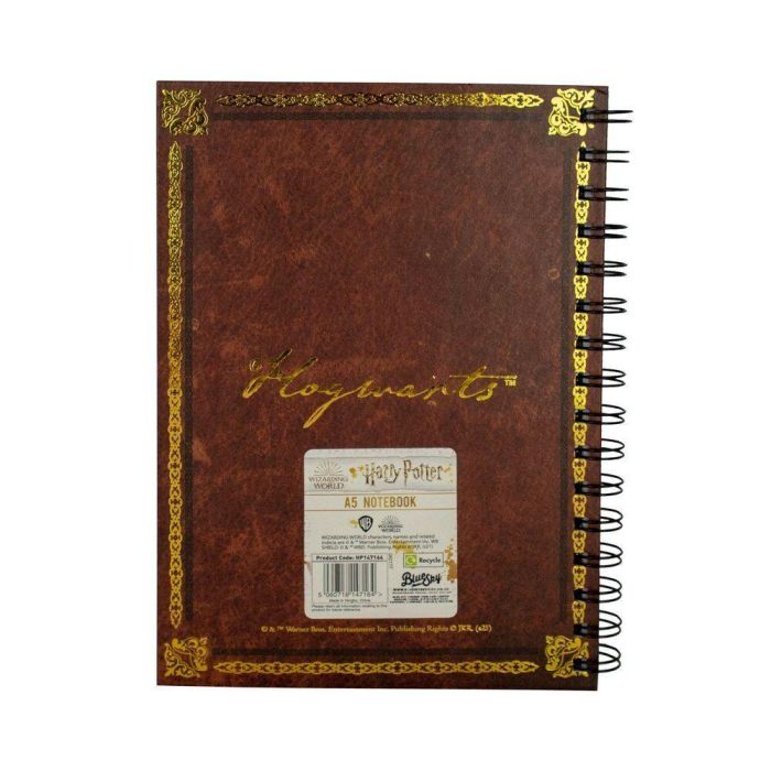 Cuaderno A5 Hogwarts Harry Potter 2 Cuaderno A5 Hogwarts Harry Potter 2