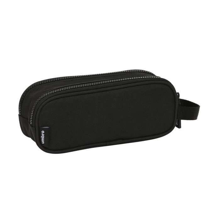 Portatodo Doble Umbro Flash Negro 21 x 8 x 6 cm 1 Portatodo Doble Umbro Flash Negro 21 x 8 x 6 cm 1