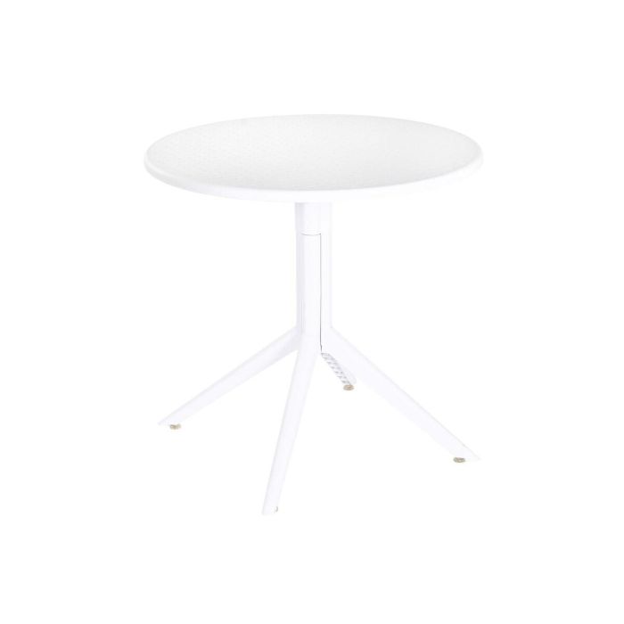 Mesa Terraza Y Jardin DKD Home Decor Blanco 80 x 75 x 80 cm 6 Mesa Terraza Y Jardin DKD Home Decor Blanco 80 x 75 x 80 cm 6