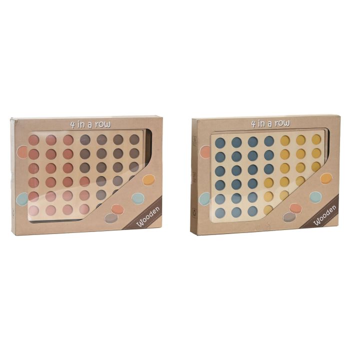 Juego De Mesa Kids DKD Home Decor Azul Naranja 3 x 16.5 x 23 cm Set de 43 (6 Unidades) 1