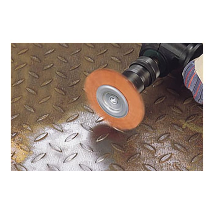 Wolfcraft Cepillo de disco de nylon, vástago hexagonal 1/4" Ø75x10mm 1500000 1