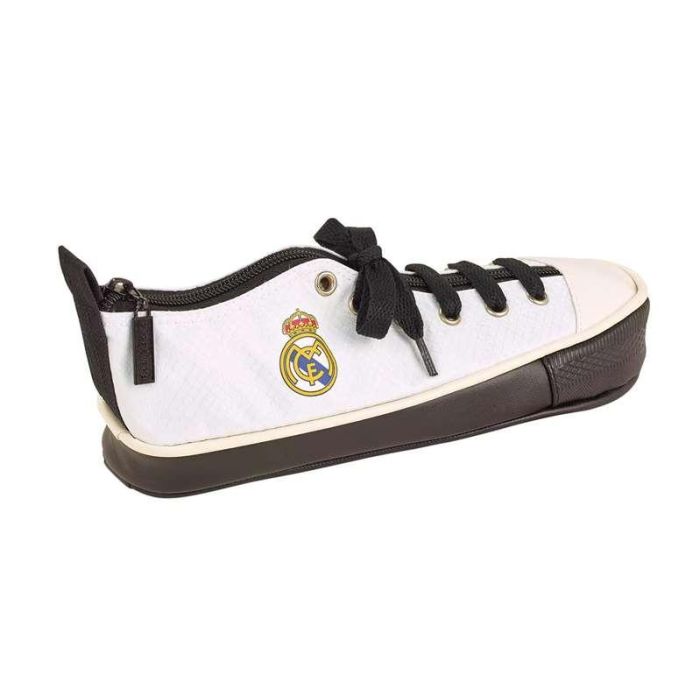Portatodo Real Madrid C.F. 811854830 Negro Blanco (24 x 8 x 8.5 cm) Portatodo Real Madrid C.F. 811854830 Negro Blanco (24 x 8 x 8.5 cm)