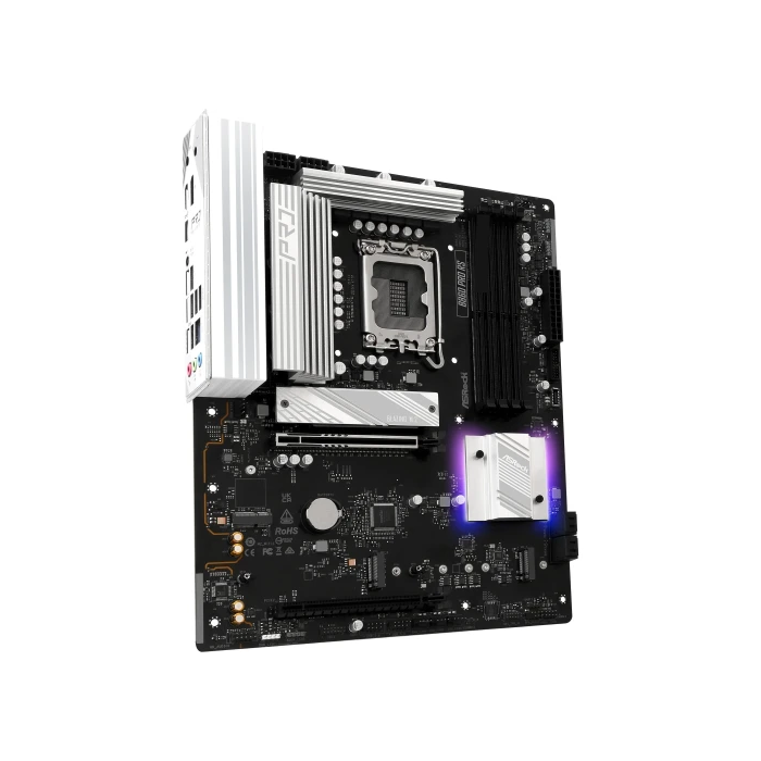 Placa ASRock B860 Pro Rs,Intel,1851,B860,4Ddr5,256Gb,1Hdmi+1Dp,4Sata3+2M.2,2.5Gblan,8Usb3.2+2Usb Type-C,Atx 2