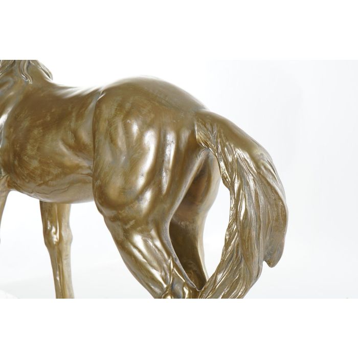 DKD Home Decor Lámpara de Sobremesa Moderna con Forma de Caballo Dorada de Resina E27 50W 16.5x47x59.5 cm 3 DKD Home Decor Lámpara de Sobremesa Moderna con Forma de Caballo Dorada de Resina E27 50W 16.5x47x59.5 cm 3