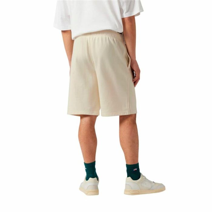 Pantalones Cortos de Hombre Champion Long Blanco Natural 1 Pantalones Cortos de Hombre Champion Long Blanco Natural 1