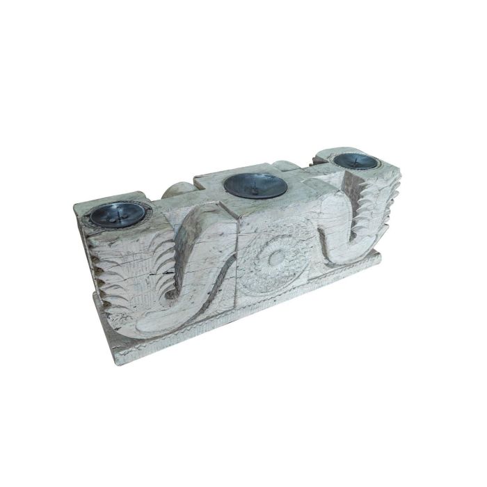 Portavela Item Home DKD Home Decor Natural 13 x 18 x 62 cm 0 Portavela Item Home DKD Home Decor Natural 13 x 18 x 62 cm 0